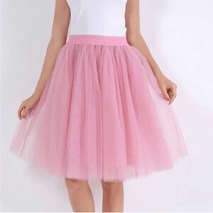 Haute Monde Emma Princess Skirt Pink / Dusty Pink Balletcore Feminine size Small